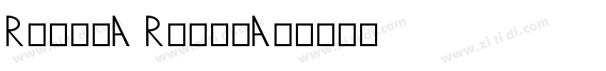 Russia Regular字体转换